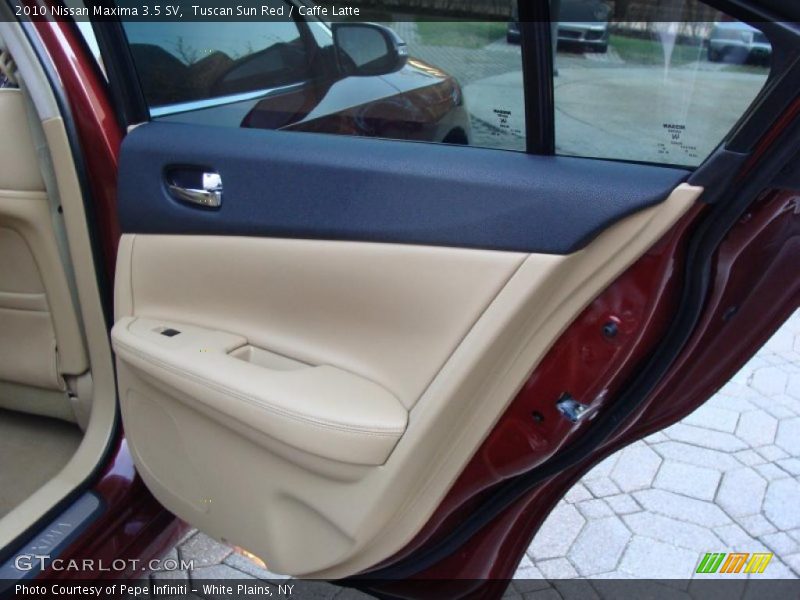 Tuscan Sun Red / Caffe Latte 2010 Nissan Maxima 3.5 SV