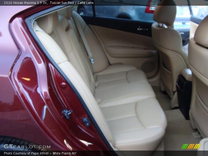 Tuscan Sun Red / Caffe Latte 2010 Nissan Maxima 3.5 SV