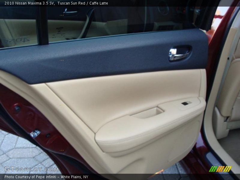 Tuscan Sun Red / Caffe Latte 2010 Nissan Maxima 3.5 SV