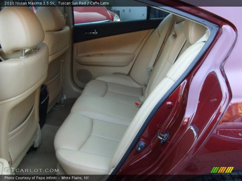 Tuscan Sun Red / Caffe Latte 2010 Nissan Maxima 3.5 SV