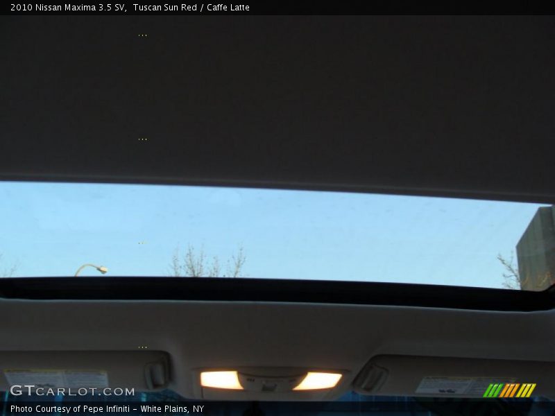 Tuscan Sun Red / Caffe Latte 2010 Nissan Maxima 3.5 SV