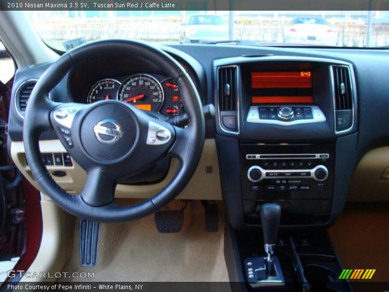 Tuscan Sun Red / Caffe Latte 2010 Nissan Maxima 3.5 SV
