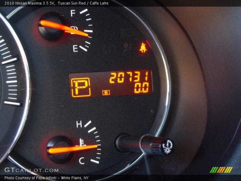 Tuscan Sun Red / Caffe Latte 2010 Nissan Maxima 3.5 SV