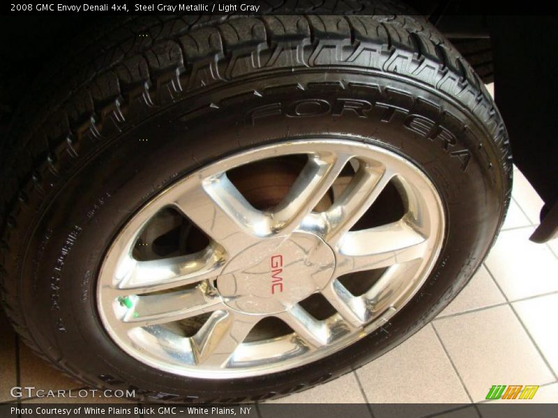 Steel Gray Metallic / Light Gray 2008 GMC Envoy Denali 4x4