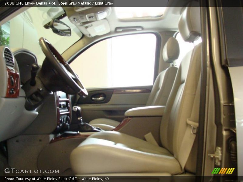 Steel Gray Metallic / Light Gray 2008 GMC Envoy Denali 4x4