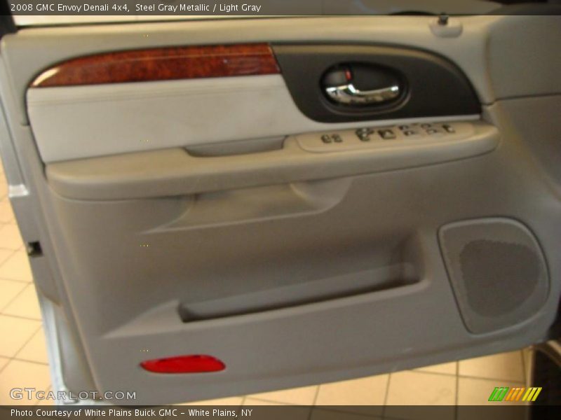 Steel Gray Metallic / Light Gray 2008 GMC Envoy Denali 4x4