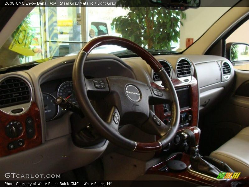 Steel Gray Metallic / Light Gray 2008 GMC Envoy Denali 4x4