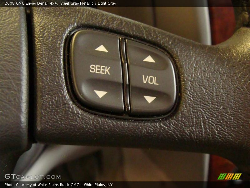 Steel Gray Metallic / Light Gray 2008 GMC Envoy Denali 4x4
