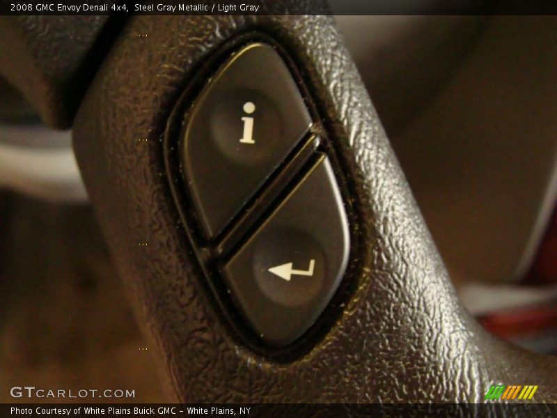 Steel Gray Metallic / Light Gray 2008 GMC Envoy Denali 4x4