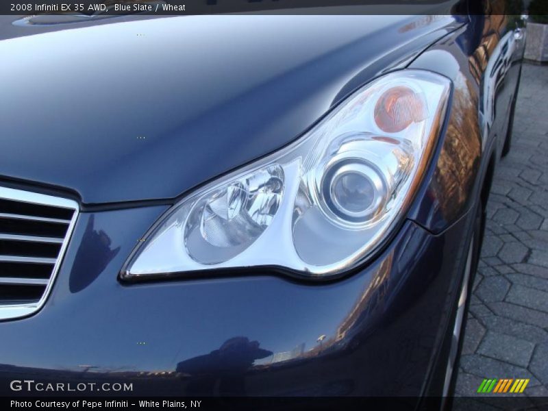 Blue Slate / Wheat 2008 Infiniti EX 35 AWD
