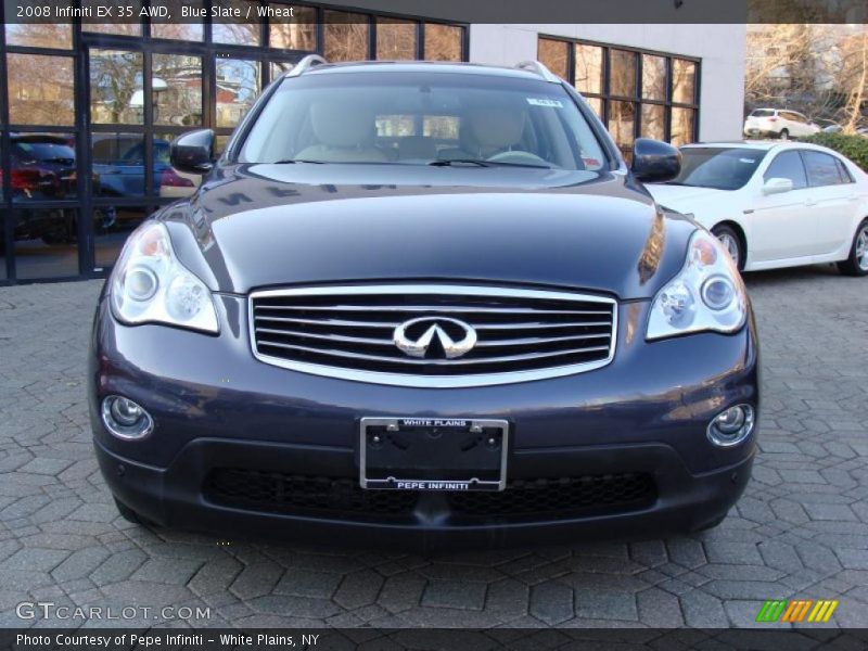 Blue Slate / Wheat 2008 Infiniti EX 35 AWD