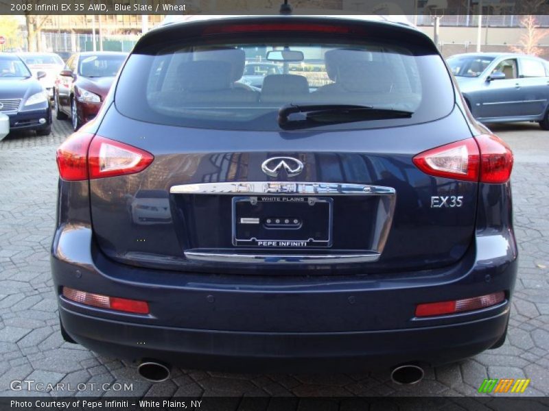 Blue Slate / Wheat 2008 Infiniti EX 35 AWD