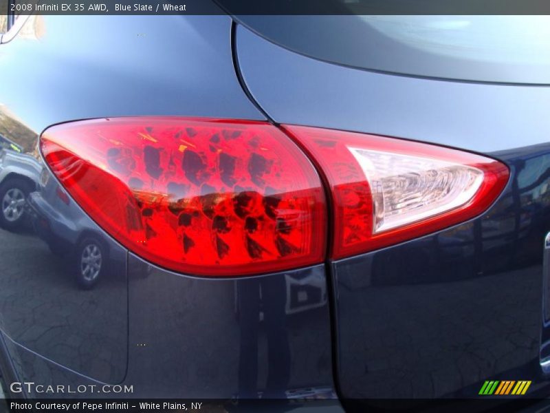 Blue Slate / Wheat 2008 Infiniti EX 35 AWD