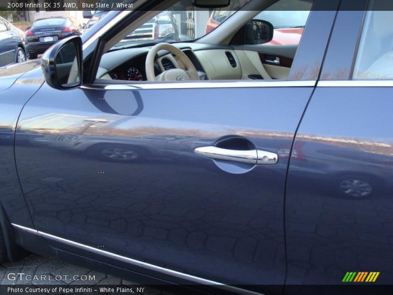 Blue Slate / Wheat 2008 Infiniti EX 35 AWD