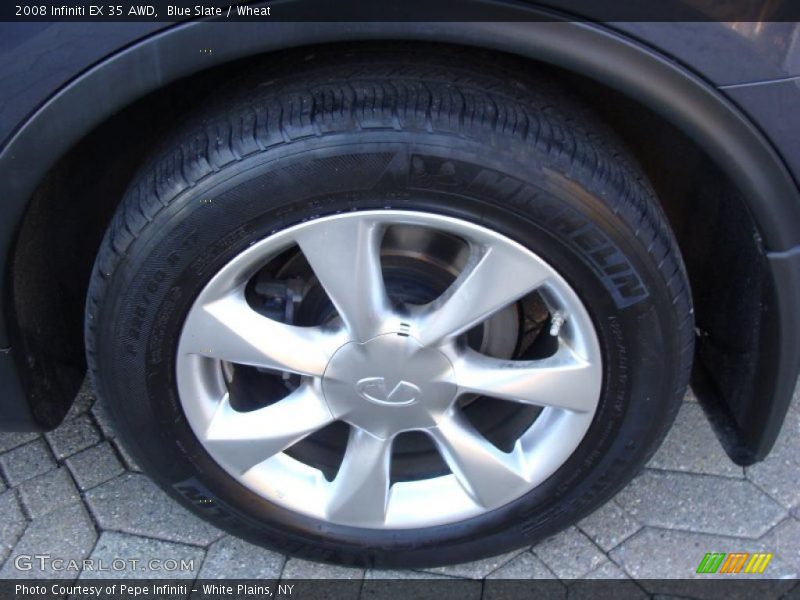 Blue Slate / Wheat 2008 Infiniti EX 35 AWD