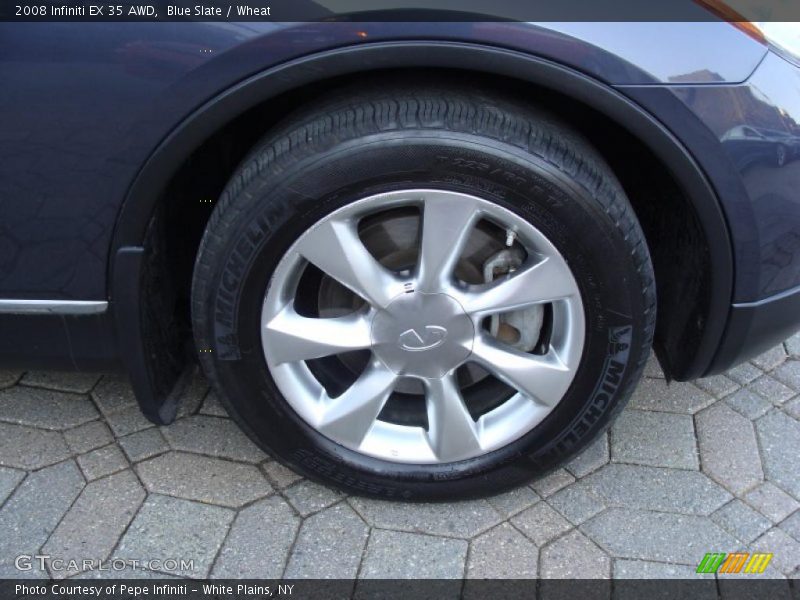 Blue Slate / Wheat 2008 Infiniti EX 35 AWD