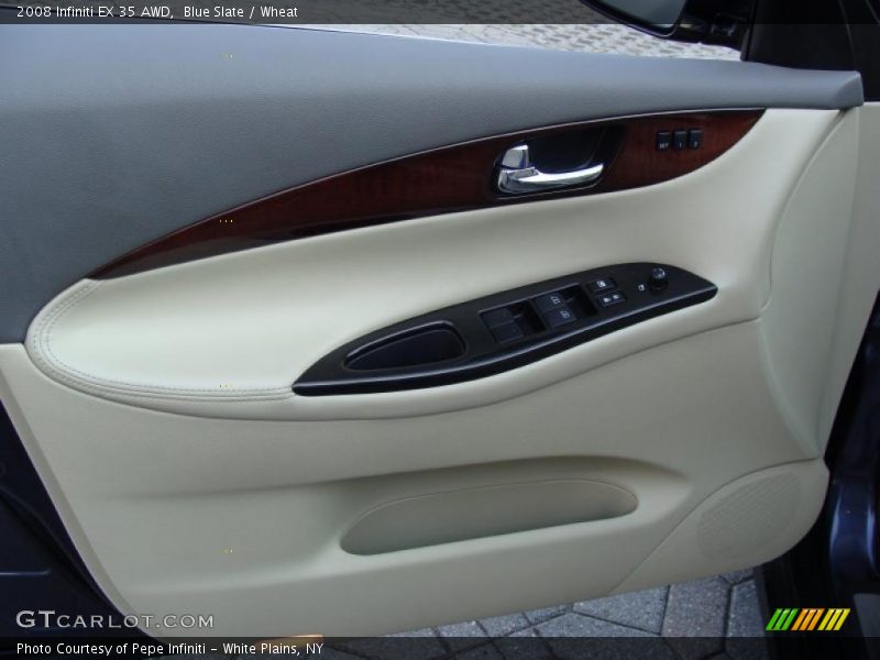 Blue Slate / Wheat 2008 Infiniti EX 35 AWD
