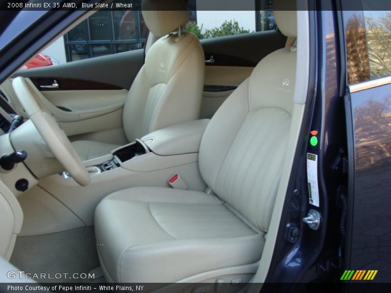 Blue Slate / Wheat 2008 Infiniti EX 35 AWD