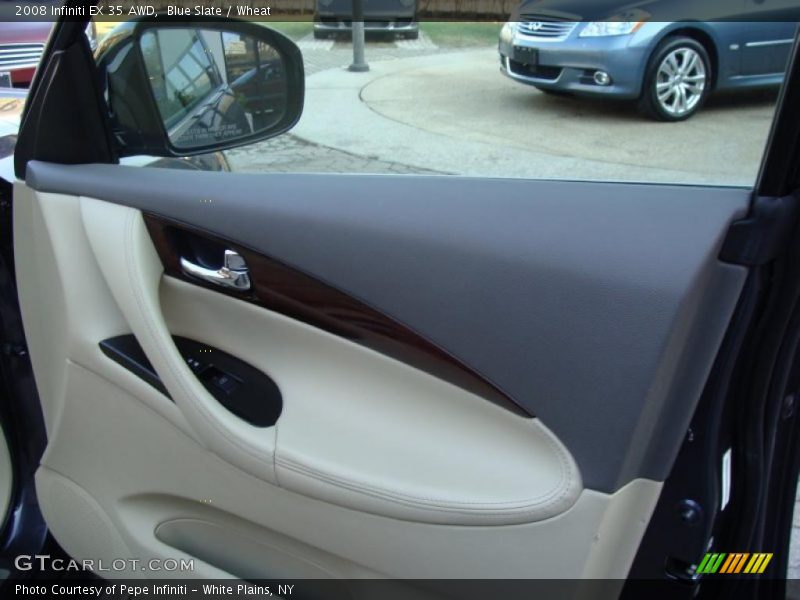 Blue Slate / Wheat 2008 Infiniti EX 35 AWD