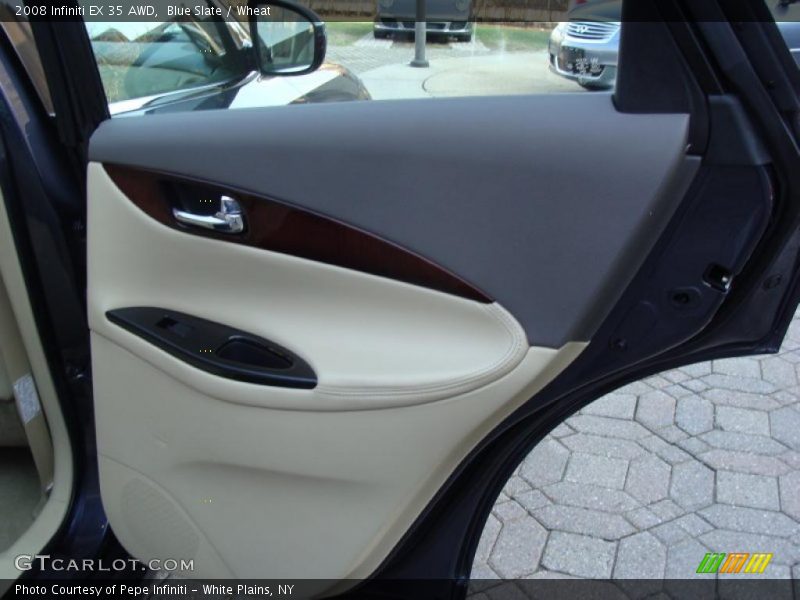Blue Slate / Wheat 2008 Infiniti EX 35 AWD