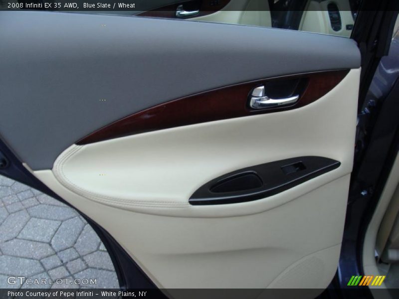 Blue Slate / Wheat 2008 Infiniti EX 35 AWD