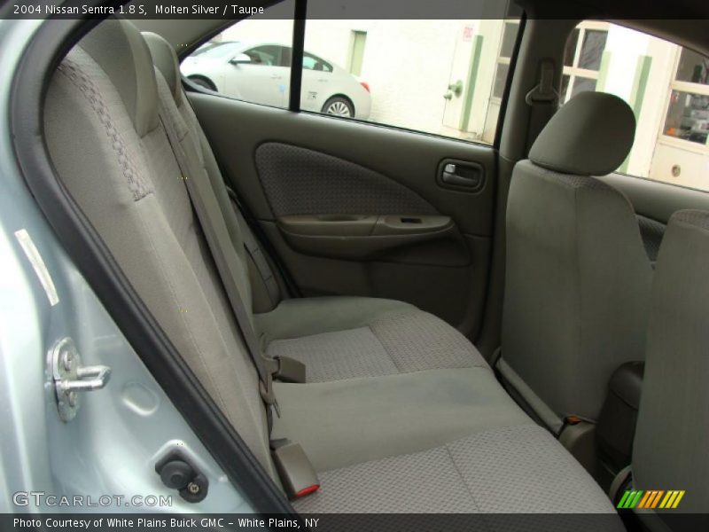 Molten Silver / Taupe 2004 Nissan Sentra 1.8 S