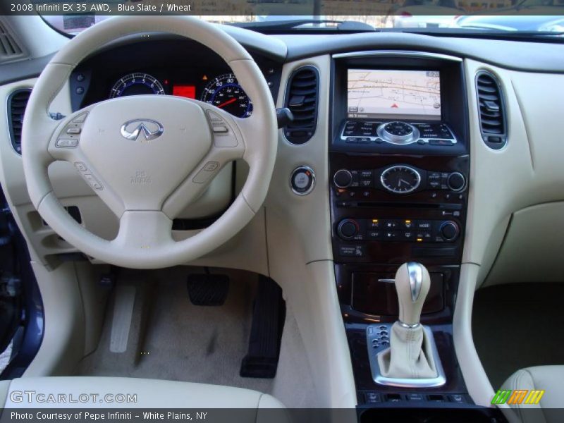 Blue Slate / Wheat 2008 Infiniti EX 35 AWD