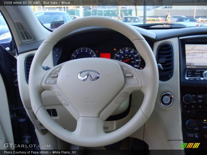 Blue Slate / Wheat 2008 Infiniti EX 35 AWD