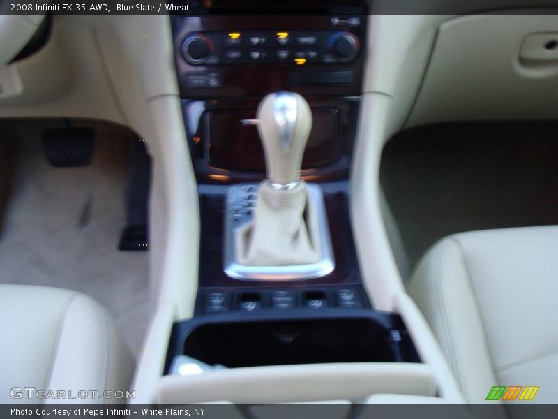 Blue Slate / Wheat 2008 Infiniti EX 35 AWD