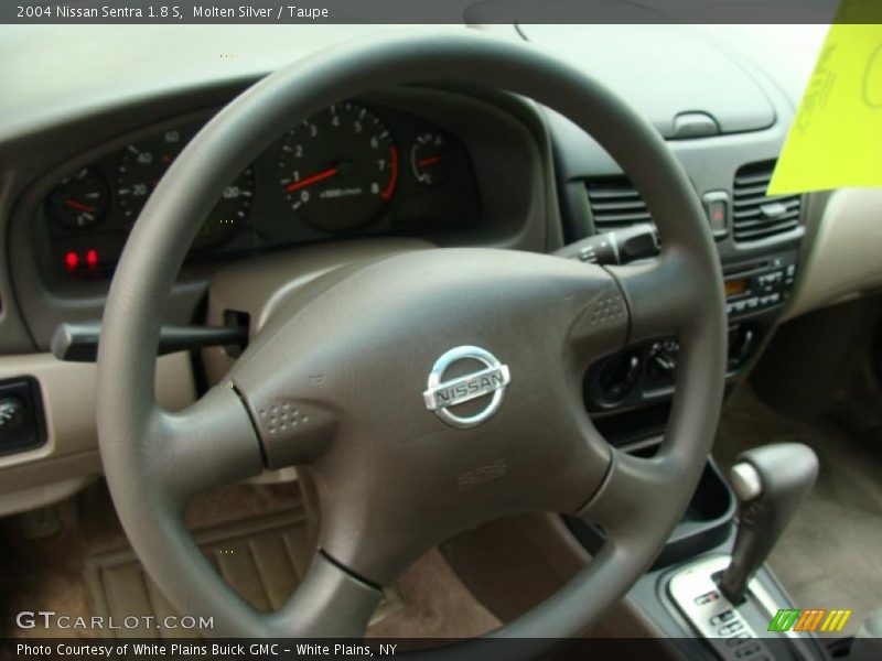 Molten Silver / Taupe 2004 Nissan Sentra 1.8 S