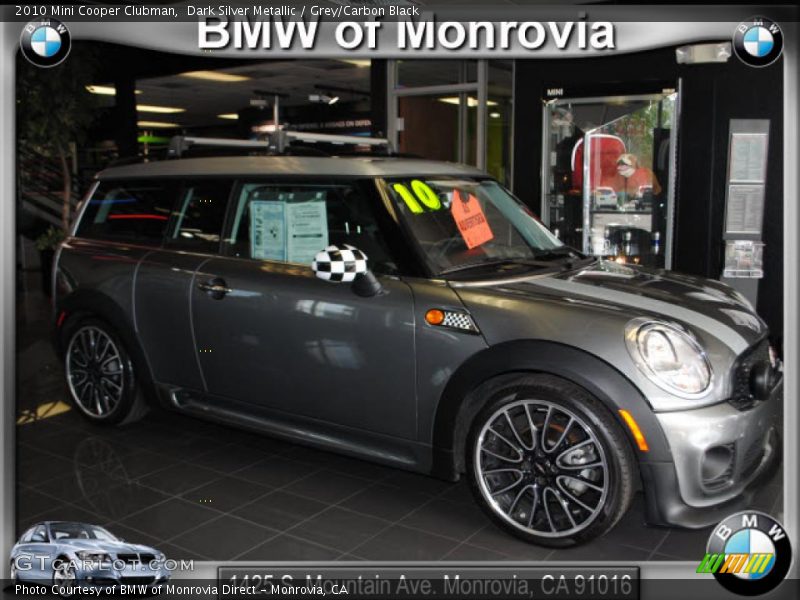 Dark Silver Metallic / Grey/Carbon Black 2010 Mini Cooper Clubman