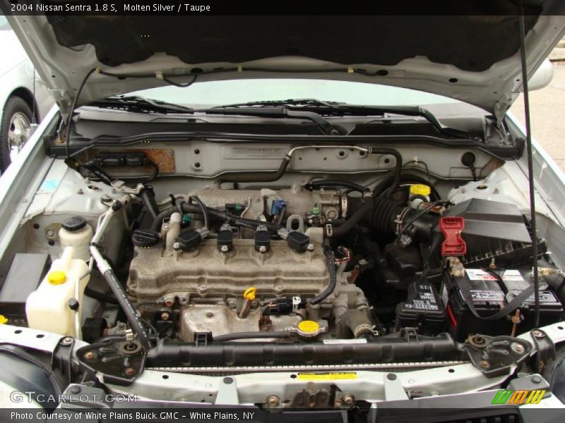 Molten Silver / Taupe 2004 Nissan Sentra 1.8 S