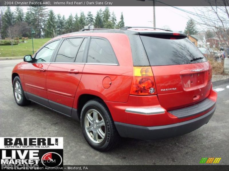 Inferno Red Pearl / Dark Slate Gray 2004 Chrysler Pacifica AWD