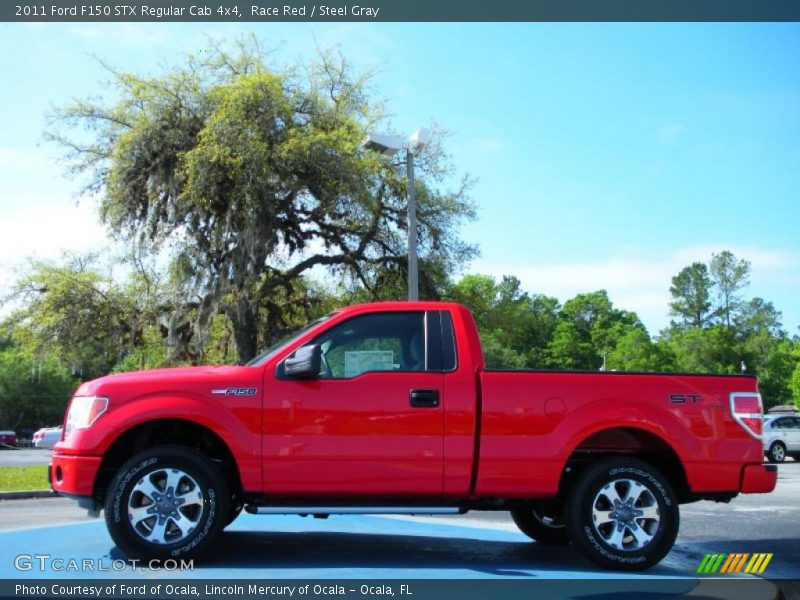  2011 F150 STX Regular Cab 4x4 Race Red