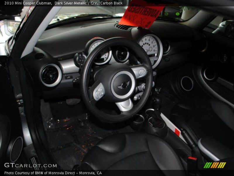 Dark Silver Metallic / Grey/Carbon Black 2010 Mini Cooper Clubman