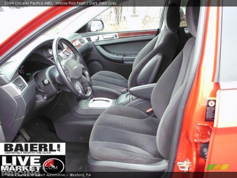 Inferno Red Pearl / Dark Slate Gray 2004 Chrysler Pacifica AWD