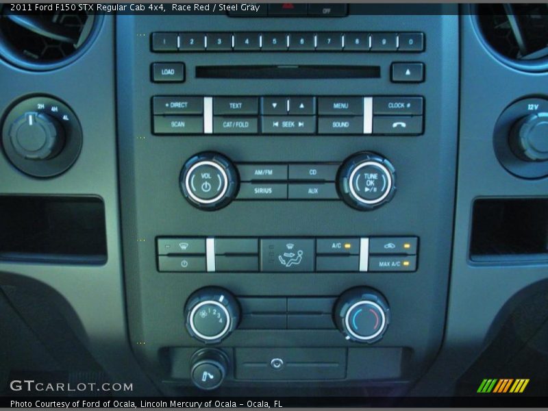 Controls of 2011 F150 STX Regular Cab 4x4