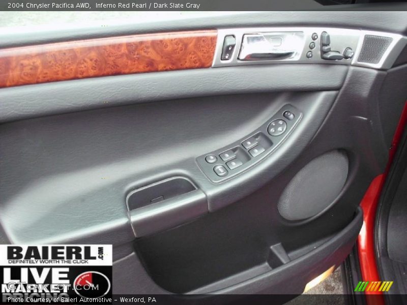 Inferno Red Pearl / Dark Slate Gray 2004 Chrysler Pacifica AWD