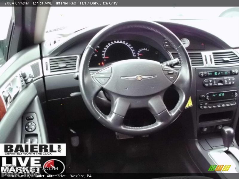 Inferno Red Pearl / Dark Slate Gray 2004 Chrysler Pacifica AWD