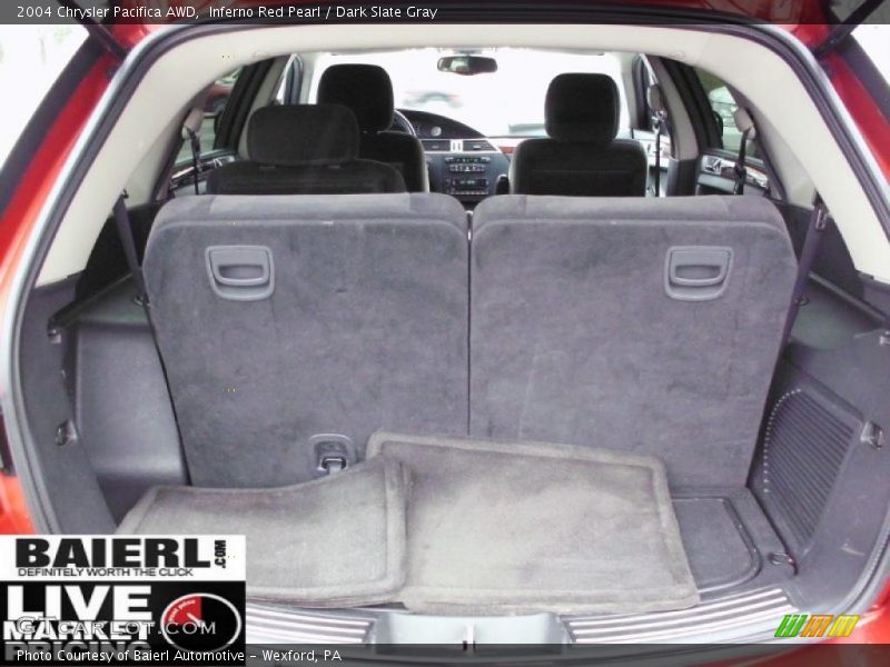 Inferno Red Pearl / Dark Slate Gray 2004 Chrysler Pacifica AWD