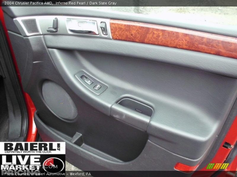 Inferno Red Pearl / Dark Slate Gray 2004 Chrysler Pacifica AWD
