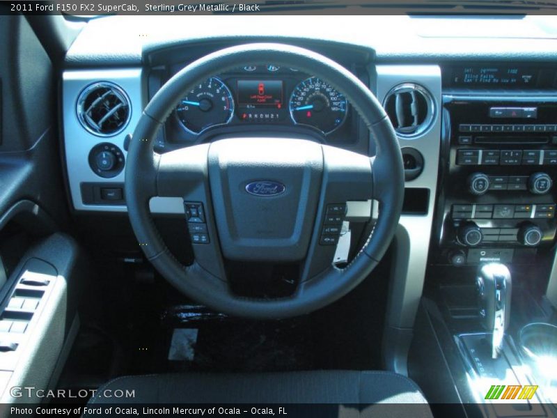 Sterling Grey Metallic / Black 2011 Ford F150 FX2 SuperCab
