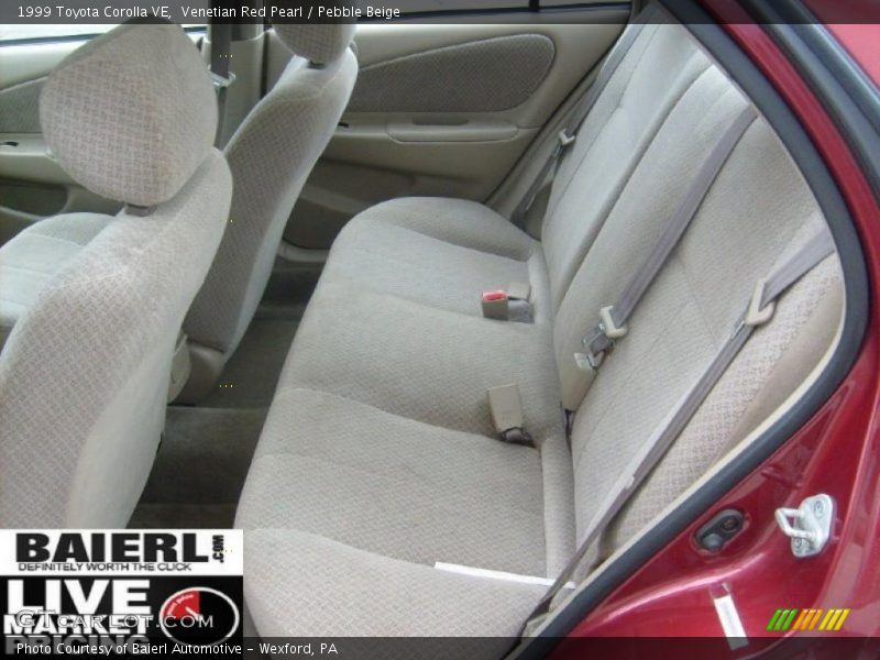 Venetian Red Pearl / Pebble Beige 1999 Toyota Corolla VE
