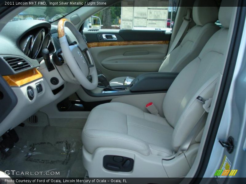  2011 MKT FWD Light Stone Interior