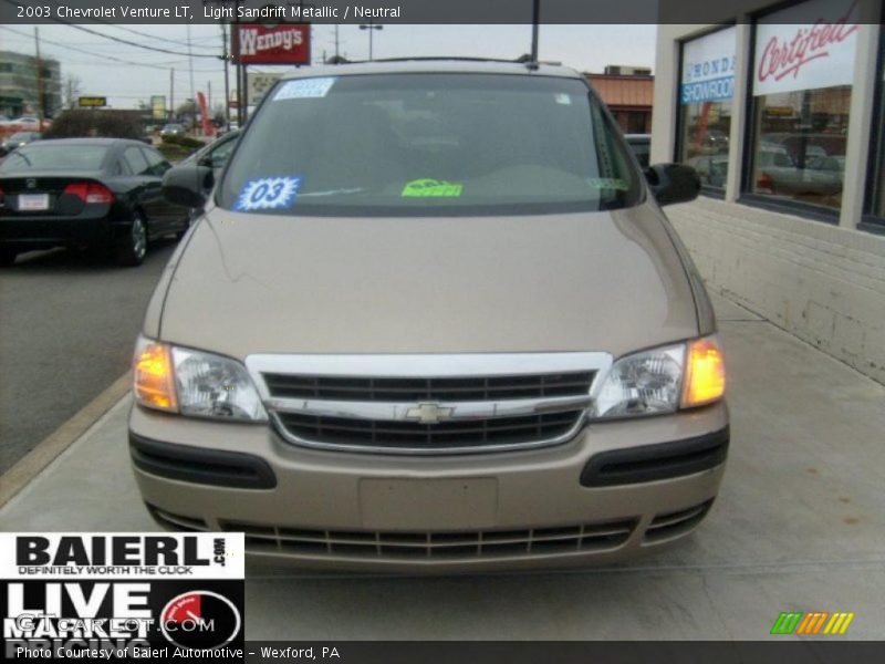Light Sandrift Metallic / Neutral 2003 Chevrolet Venture LT