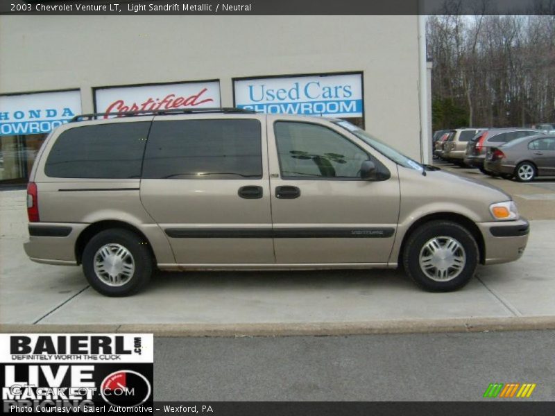 Light Sandrift Metallic / Neutral 2003 Chevrolet Venture LT