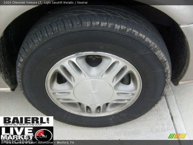 Light Sandrift Metallic / Neutral 2003 Chevrolet Venture LT