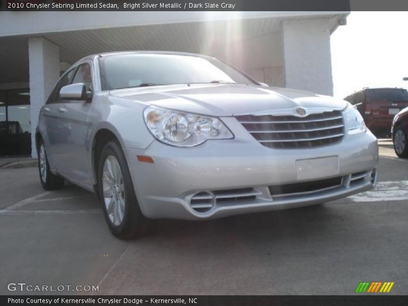Bright Silver Metallic / Dark Slate Gray 2010 Chrysler Sebring Limited Sedan