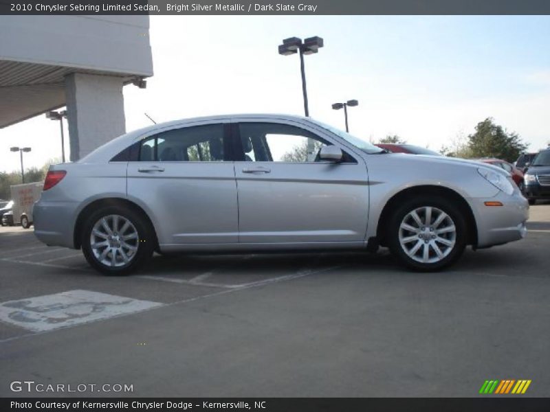 Bright Silver Metallic / Dark Slate Gray 2010 Chrysler Sebring Limited Sedan