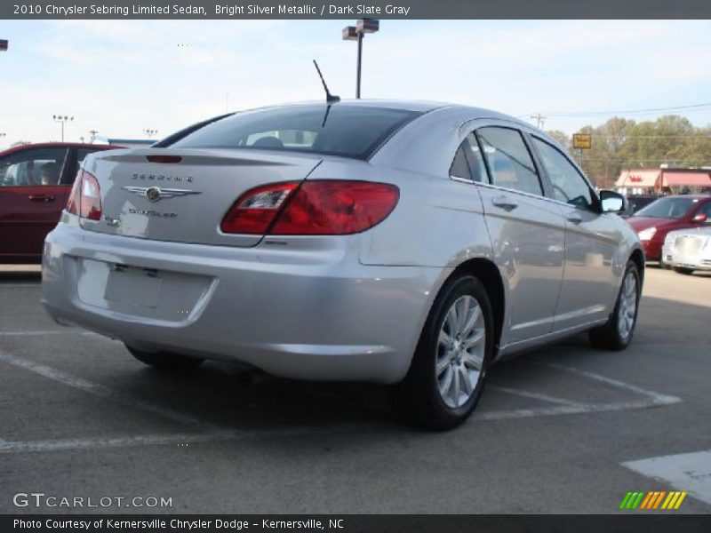 Bright Silver Metallic / Dark Slate Gray 2010 Chrysler Sebring Limited Sedan